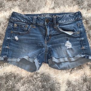 American Eagle Blue Jean Shorts - Size 2